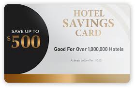 Travel From Web Hotel Savings Card